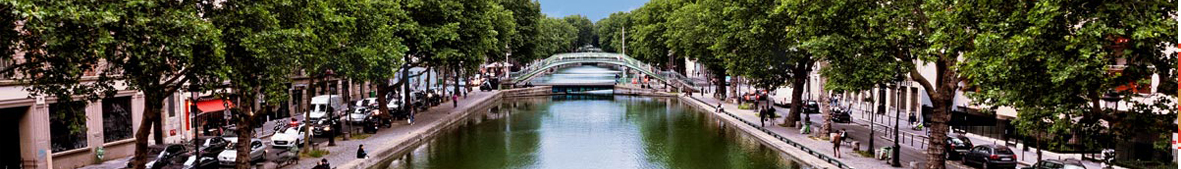 France - Le très, très parisien Robinet d'Or, au Canal St Martin (Paris)